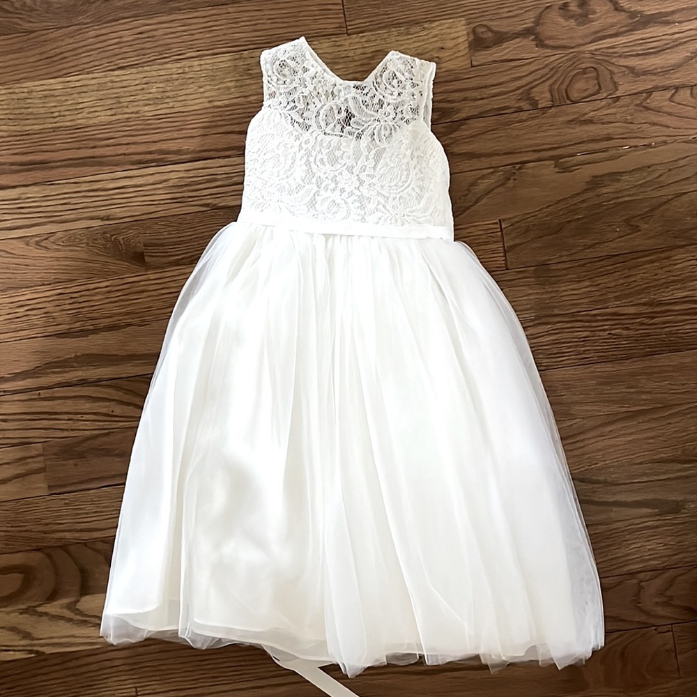 Dessy Flower Girl Dress
